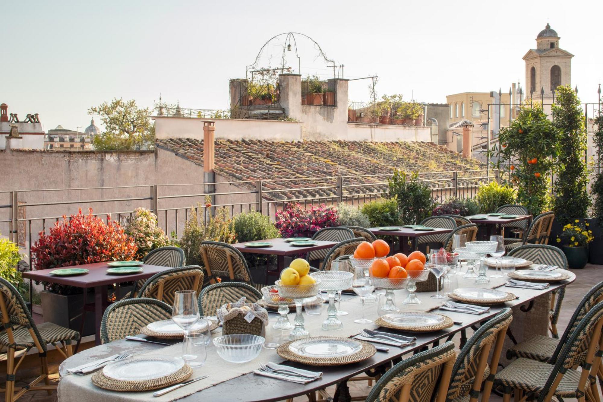 Hotel Adriano Rooftop Rome Exterior photo