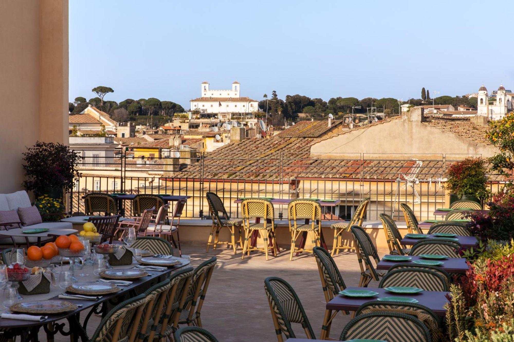 Hotel Adriano Rooftop Rome Exterior photo