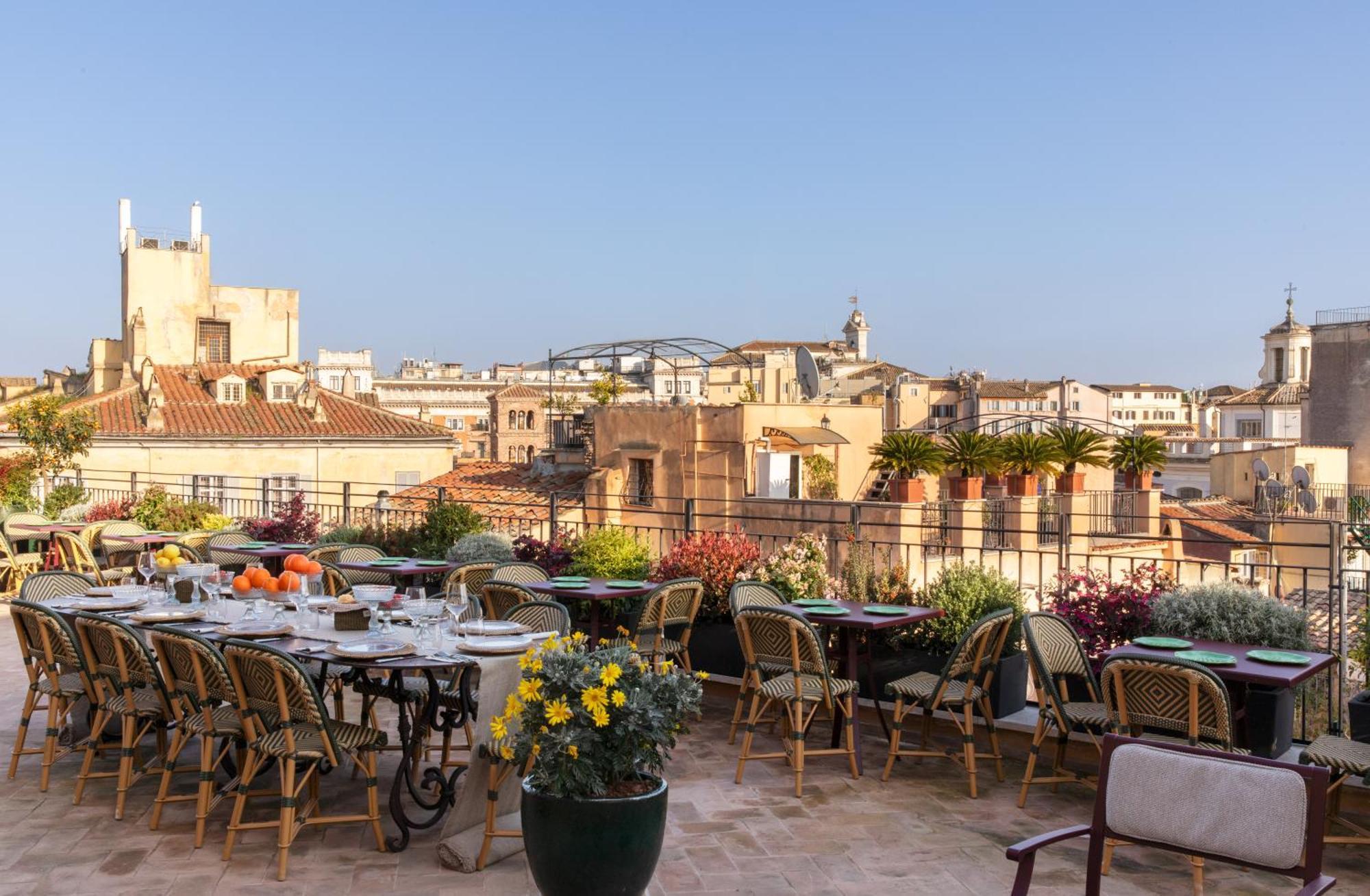 Hotel Adriano Rooftop Rome Exterior photo