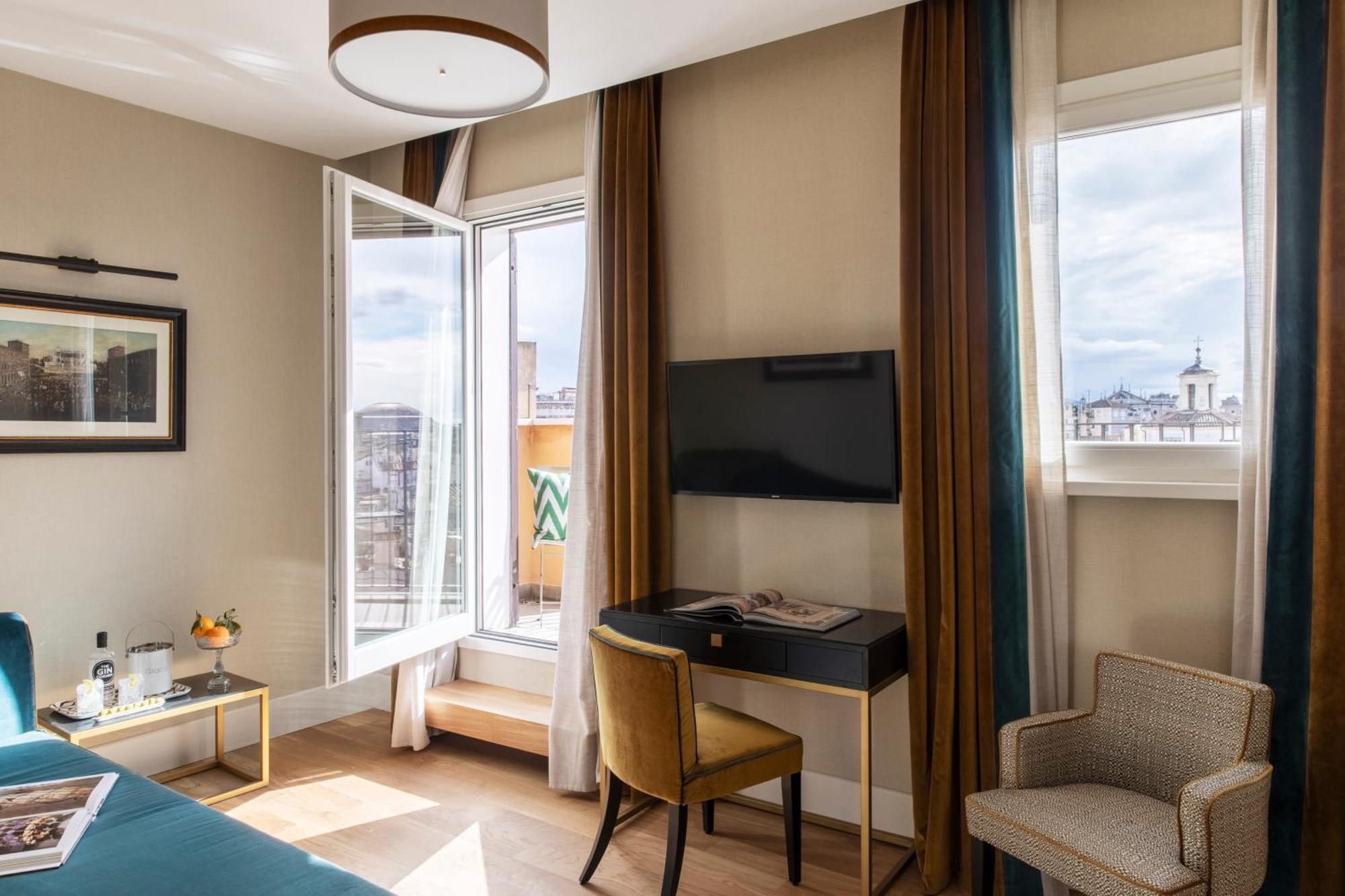 Hotel Adriano Rooftop Rome Exterior photo