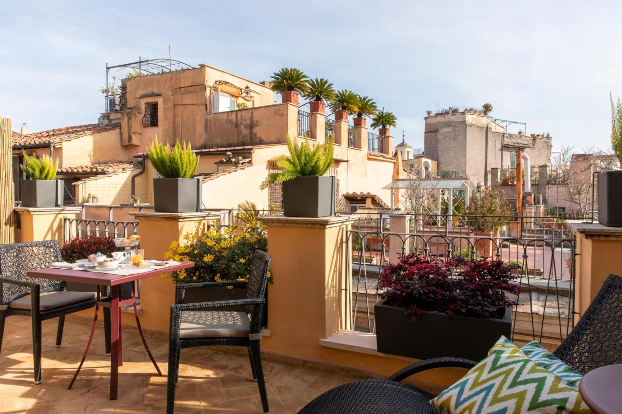 Hotel Adriano Rooftop Rome Exterior photo